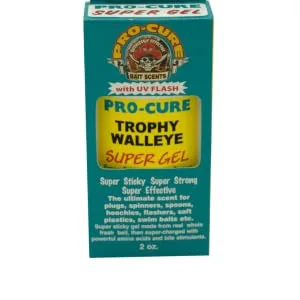 Pro-Cure Trophy Walleye Super Gel, 2 Ounce - Pro-Cure Trophy Walleye Super Gel 2 Ounce Squeeze Bottle