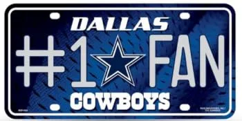 NBA #1 Fan Metal License Plate Tag Oklahoma City Thunder - product information 3