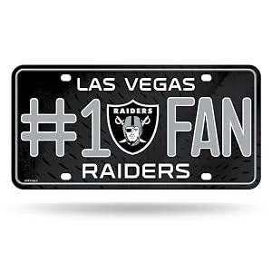 NBA #1 Fan Metal License Plate Tag Oklahoma City Thunder - sign