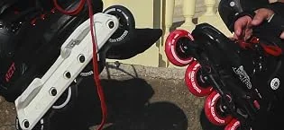 Rollerex Lollipop Boardwalk Inline Skate Wheels (2-Pack) (Various Size Options Available) 72 mm - wheels