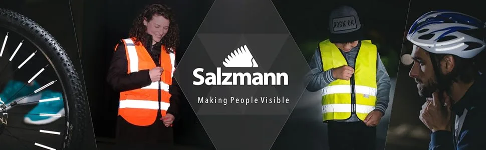 Salzmann 3M Spoke Beads | Reflective and Colorful | Made with 3M Scotchlite | Pack of 36 - hi vis
