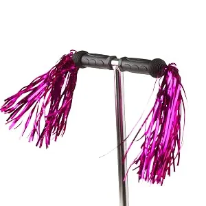 SCOOT Scooter & Bike Streamers Red - streamers-pink