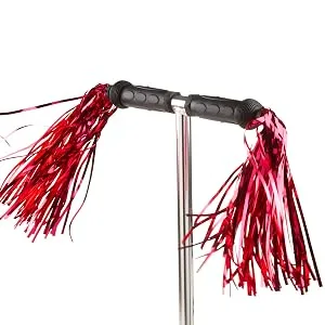 SCOOT Scooter & Bike Streamers Red - streamers-red