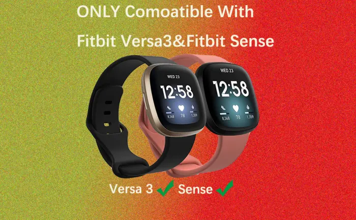 2-Pack Charger Cable Compatible with Fitbit Sense/Fitbit Versa 3, Replacement USB Charging Cradle Dock Stand Cable for Smart Watch Sense/Versa 3(3.3 ft/1.0ft) 3.3 ft/1.0 ft - product information 4