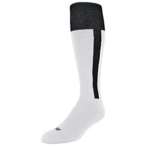Baseball Stirrup Over the Calf Team Athletic Performance Youth Socks (2 Pair), Child 13-Youth 4, Black - Sof Sole Double Play Baseball Stirrup Over-the-Calf Team Athletic Performance Sock for Men and Youth