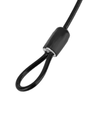 Security Steel Cable, Double Looped Stainless Steel Security Lock Cable for , Loop Cable Scooter Lock(Silver ) - product information 2
