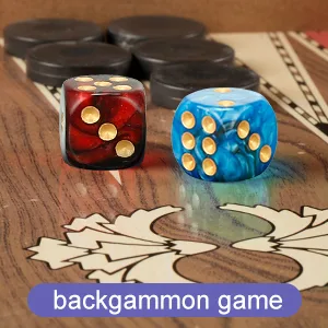 TecUnite 25 Pieces Polyhedral Dice Set 6 Sided Game Dice Set with Black Pouch for Table Games (Marble Color) Marble Color 6 Sides - product information 6