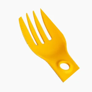 UCO Utility Spork 3-in-1 Combo Spoon-Fork-Knife Camping Utensil, 4-Pack Venture - fork