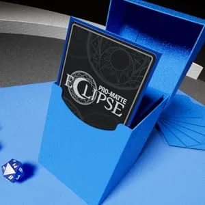 Ultra Pro E-15623 Eclipse Standard Matte Sleeves 100 Pack-Smoke Grey - Eclipse Deck Box