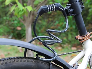 ValueMax 4FT Cable Bike Lock, 4 Digit Resettable Combination Codes, with Secure Mount Bracket, for Bicycle/Scooter/Glass Door 4FT, 4 Digit Resettable Combination Codes - product information 20