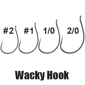 Drop Shot Rigs for Bass Fishing Ready Rig with Hooks and Sinker Weights Hook Size 1/0-Weight 3/8 oz-Qty 5 - drop shot rig