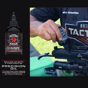 Hoppe's HBL4 black Precision Gun Oil Liquid, 4 oz - precision oil