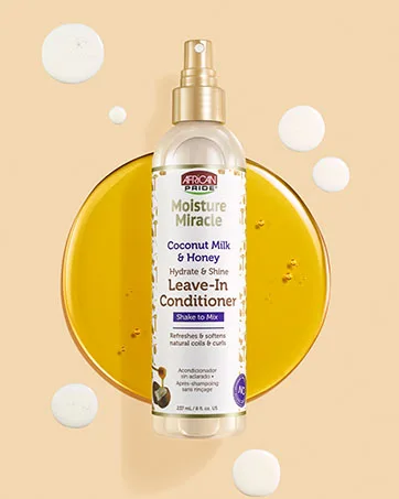 African Pride Olive Miracle Non-Flaking Foam Setting Hair Mousse, Long-Lasting Frizz & Shine Control for Curls, Braids, Weaves, Wigs, Waves & Wraps, 8.5 oz Single - AP MM Updated