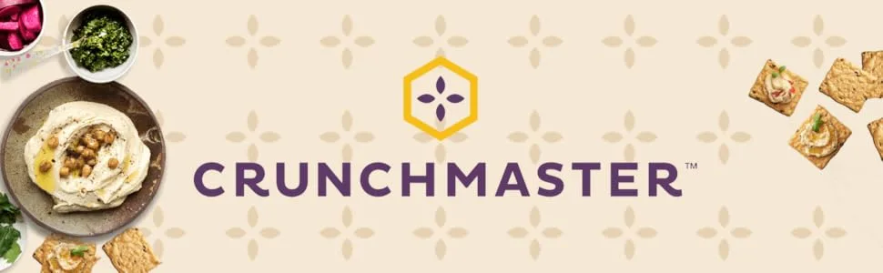 Crunchmaster Multi-Grain Crackers, Sea Salt, 4 Oz Sea Salt 4 Ounce (Pack of 1) - Crunchmaster - Footer
