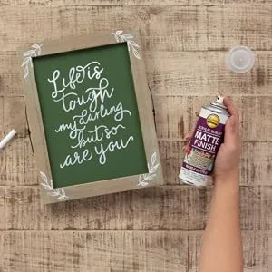 Aleene's 26412 Spray Gloss Finish, 6 Oz Acrylic Sealer, Original Version 6 OZ Clear - Gloss - spray project