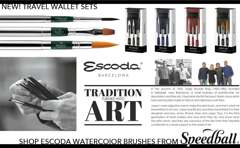 Art Graf Water-Soluble Tailors Chalk Square Disc, White - escoda brand hero