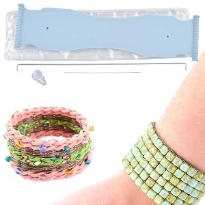 Beadalon Jewel Loom Kit: Beading Loom, Needle, Threader, Pouch 1 Pack - product information 3