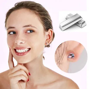 Catinee Locking Earring Backs For Studs,14k Plated White Gold Earrings Back For Studs Secure,Hypoallergenic Earring Backs Apply To Earring Backs For Droopy Ears(6pcs/3pair) White Gold 3 Paris - earring backs