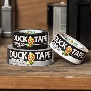 Duck Brand Max Strength Duct Tape, Silver, 1-Roll Pack, 1.88 Inch x 45 Yards, 240201 1-Pack, 1.88 Inch x 45 Yard - Duck Max Strength Duct Tape