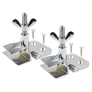 2 Pcs of Silk Screen Printing Hinge Clamps for Screen Printing Frame Machine,for Fixing Screen Printing Mesh,Screen Printing DIY Tool,4 Screws Included in The Package. - product information 2