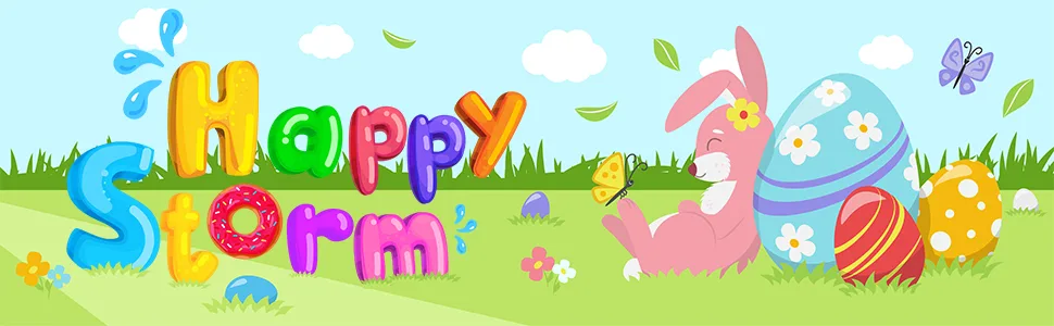 Happy Storm Easter Crafts for Kids 48 Sets Easter Scratch Arts and Crafts for Kids Ages 4-8 Rainbow Easter Scratch Paper Bunny Eggs Chicks Easter Crafts Ornaments Decorations for Easter Scratch Art - product information 1