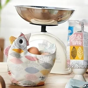 Cute Chicken Basket DIY Template Set, Chicken Shape Template Cutting Set,Acrylic 1 Pcs Quilting Template for Sewing Pattern Template Home Sewing Art Craft (M+Transparent) - product information 11