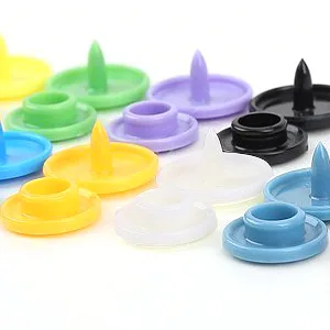 408 Sets Plastic Snap Buttons, No-Sew T5 Snaps with Organizer Storage Case for Bibs Diapers Crafts by ilauke - product information 3