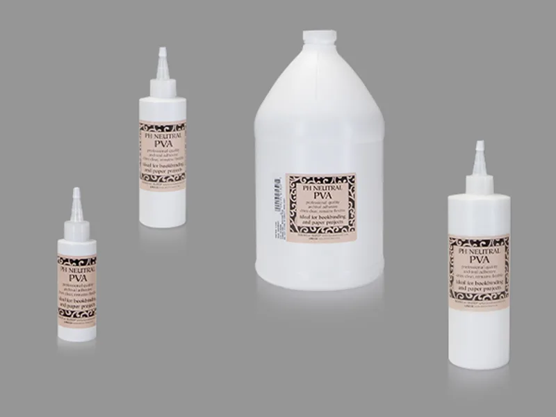 Lineco Books by Hand pH Neutral Adhesive, Archival Quality Acid-Free Dries Clear and Quick Water Soluble Lay-Flat Property, 16 Ounces (1 Pack) Custom - PVA Adhesive