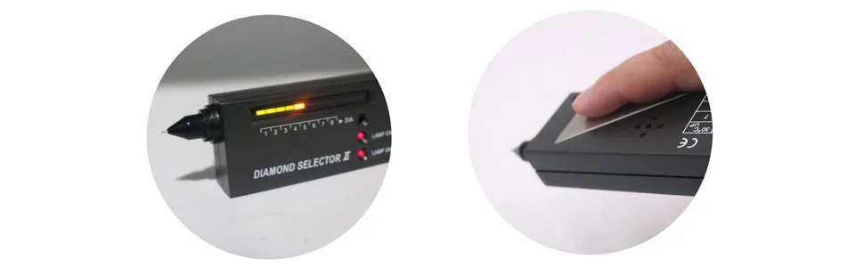 PHYHOO High Accuracy Jewelers Diamond Testers For Novice and Expert Professional Jewelry Diamond Selector II Testing Diamond Gems Tool - USAGE STEP-4