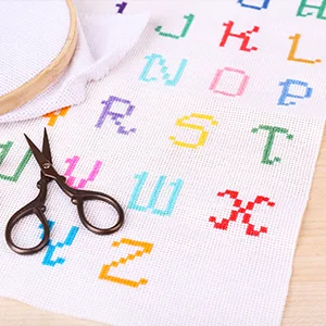 Pllieay 14 Count Big Size Classic Reserve Aida Cloth White Cross Stitch Fabric, 59 x 39 Inch - product information 15