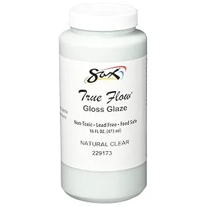 Sax 229173 True Flow Gloss Glaze - 1 Pint - Natural Clear - Gloss Pint