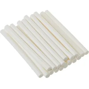 Surebonder Fabric Hot Glue Stick, Mini Size 4" L, 5/16" D - 18 Pack, Machine Washable, Use with High Temperature Glue Guns - Made in USA (FS-18), Creamy White - product information 2