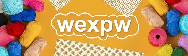 wexpw 6 Pieces Plastic Mesh Canvas Sheets, Clear Plastic Canvas Sheets Big Size Clear Needlepoint Embroidery Blank Canvas Sheets Plastic Canvas for Embroidery Projects, 8x13 inch - product information 1