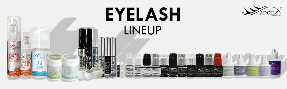 ADCILS PROFESSIONAL Eyelash Extension Cream Remover 10g/0.35oz - Lash Glue Adhesive Gel Removing Cream Makeup Cosmetic Accessory - eyelash lineup