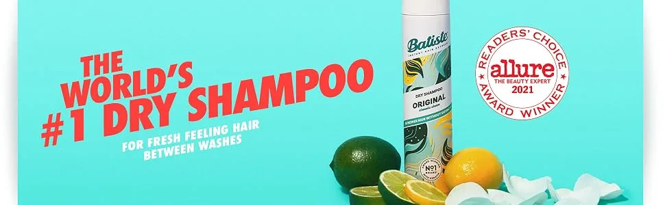 Batiste Dry Shampoo Volumizing, 6.35 Fl Oz (Packaging may Vary) - batiste dry shampoo for fresh feeling hair between washes