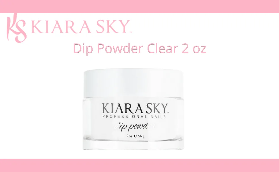Kiara Sky Dip Powder - Sterling - D489 - Clear 2 oz image