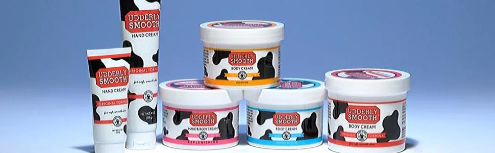 UDDERLY SMOOTH NonGreasy Hand and Body Moisturizer Cream Bundle 1 Kit, 3 Count - Udderly Smooth