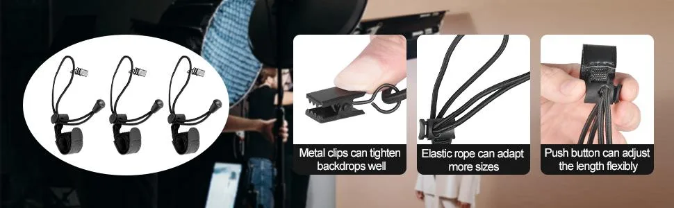 Emart Background Backdrop Muslin Multifunctional Clips Clamp Holder for Photo Video Studio - 14 Pack 14 clips - product information 27