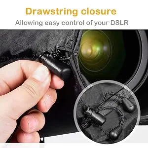 Professional Camera Rain Cover, Rain-Waterproof Camera Protector Cover for Canon Nikon Sony DSLR Mirrorless Cameras, 18.313.8inch - camera rain cover