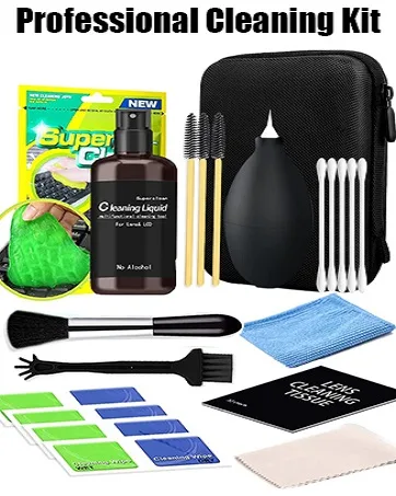 Cleaning Kit for Laptop,PC TV Screen Microfiber Cleaning Cloth Swabs & Case for Electronic Devices, Camera Lens Cleaning, with Storage Box (12Pcs) - product information 5