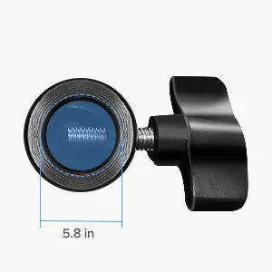 LimoStudio 2 Pack Rapid Adapter Converter 5/8" Stud to 17mm Long 1/4" Thread Camera Mount Bracket Multi Functional Mount Adapter for Light Stand Tip Boom Arm, Photography Photo Studio, AGG3140 2PACK - AGG1899_Metal Bracket Adapter
