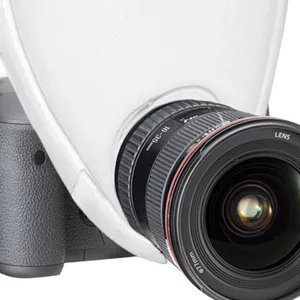 Camera Flash Diffuser,Eliminate Harsh Light and Shadow,Foldable with Storage Bag Easy Install Flash Diffuser Camera Accessories white not null - product information 3
