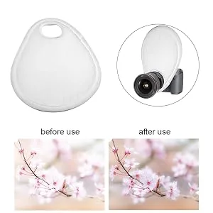 Camera Flash Diffuser,Eliminate Harsh Light and Shadow,Foldable with Storage Bag Easy Install Flash Diffuser Camera Accessories white not null - product information 4
