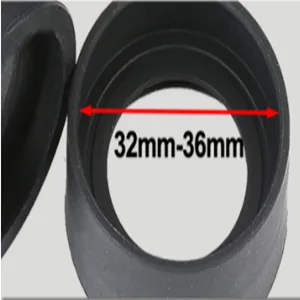 Microscope Eyepiece Cup 2Pcs Rubber Eyepiece Cover Accessory Guards Eyeshields Telescope Protector Rubber Eyecups with 36mm Diameter for Stereo Microscope (KP-H2 Flat Angle) - product information 26