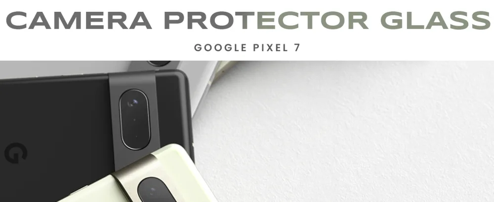 Ringke Camera Glass 3 Pack/Multi-Layer Protection Compatible with Google Pixel 7 Camera Lens Protector, Tempered Glass Camera Cover - Ringke DUAL EASY FILM compatible with Pixel 7