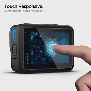 Spigen Tempered Glass Screen Protector designed for GoPro Hero 11 / GoPro Hero 10 / GoPro Hero 9 - Multi Pack - product information 3