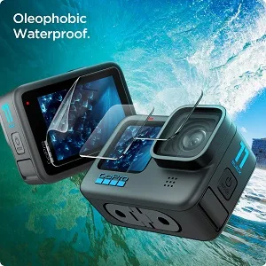 Spigen Tempered Glass Screen Protector designed for GoPro Hero 11 / GoPro Hero 10 / GoPro Hero 9 - Multi Pack - product information 4