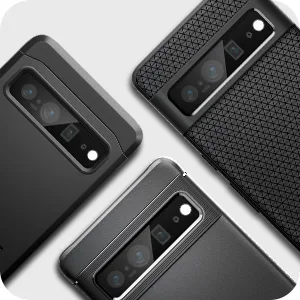 Spigen Camera Lens Screen Protector GlasTR EZ Fit Optik Designed for Pixel 7 Pro Case Friendly - Black 2 Pack - product information 6