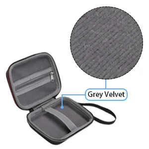XANAD Hard Case for Kodak PRINTOMATIC/Smile/Step/Mini 2 HD Portable Instant Photo Printer - Carrying Strorage Bag Gray - Case for Polaroid Snap Touch Instant Print Digital Camera
