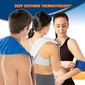 Bed Buddy Aromatherapy Heat Pad and Cooling Neck Wrap - Microwave Heating Pad for Sore Muscles - Cold Wrap Pack for Aches and Pain, Lavender Scent - Bed Buddy
